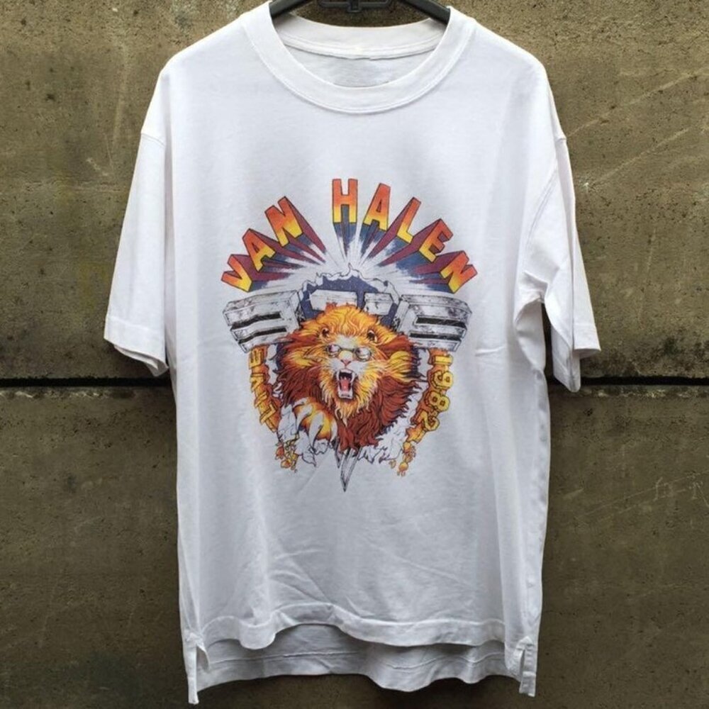 Van Halen Live 1982 Tour Shirt Van Halen Lion Shirt